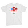 bacon american flag dab Youth Tee