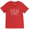 funny tech suppor V-Neck Tee