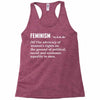 Feminism Noun Racerback Tank