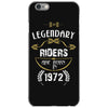 legendary riders are born in 1972 iPhone 6/6s Case