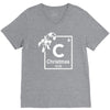 christmas periodic table of elements V-Neck Tee
