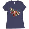 not today satan Ladies Fitted T-Shirt