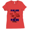 miss bitch Ladies Fitted T-Shirt