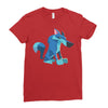 animal funny best Ladies Fitted T-Shirt