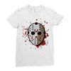 jason voorhees mask Ladies Fitted T-Shirt