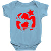 eric cantona, kungfu, manu Baby Onesie