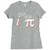 be rational get real t shirt funny math tee pi nerd nerdy geek shirt h Ladies Fitted T-Shirt