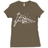 camp flag Ladies Fitted T-Shirt