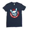 french bulldog club Ladies Fitted T-Shirt