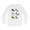unicorn funny Long Sleeve Shirts