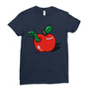 apple burster Ladies Fitted T-Shirt