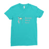resting witch face Ladies Fitted T-Shirt