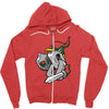 linkage Zipper Hoodie