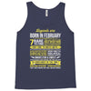 Legends Are Born In February Tank Top