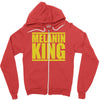 melanin king Zipper Hoodie