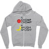 a'chomp chomp! Zipper Hoodie