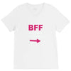 she thinks i'm crazy V-Neck Tee