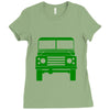 defender land rover Ladies Fitted T-Shirt