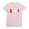 we are everywhere rifles flag Ladies Fitted T-Shirt