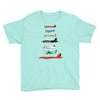 angry planes Youth Tee