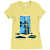 calling home Ladies Fitted T-Shirt