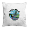 camp myah Throw Pillow