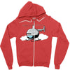 robocopter Zipper Hoodie