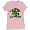 bass look big Ladies Fitted T-Shirt