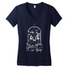 happy mask store Women's V-Neck T-Shirt