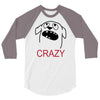 crazy (2) 3/4 Sleeve Shirt