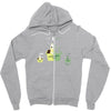 schrodinger's night Zipper Hoodie