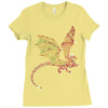 beware! Ladies Fitted T-Shirt