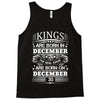 Real Kings Are Born On December 30 Tank Top
