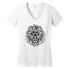 lion el rich eyes Women's V-Neck T-Shirt