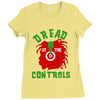 dread at the controls Ladies Fitted T-Shirt