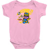 assemble! (yellow outline) Baby Bodysuit