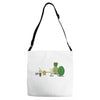 mean fruit Adjustable Strap Totes
