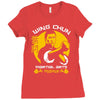 wiing chun martial arts Ladies Fitted T-Shirt