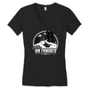 greetings from san fransokyo Women's V-Neck T-Shirt