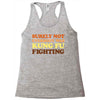 Surely Not Everybody Was Kung Fu Fighting Racerback Tank