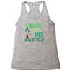 weed plant funny tee shirt 420 cannabis pot marijuana stoner gag addic Racerback Tank