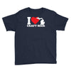 ladies i love michigan craft beer Youth Tee