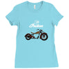 indian motorcycles retro Ladies Fitted T-Shirt