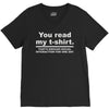 you read my V-Neck Tee