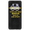 new mens womens kids eye got mad minion skills and stuff funny novelty Samsung Galaxy S8 Plus