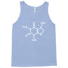 caffeine molecule gamer nerd geek science funny Tank Top