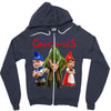 Sherlock Gnomes Zipper Hoodie