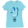 llap foam finger Ladies Fitted T-Shirt