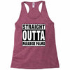 straight outta paradise palms Racerback Tank
