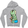 zombie baby Zipper Hoodie